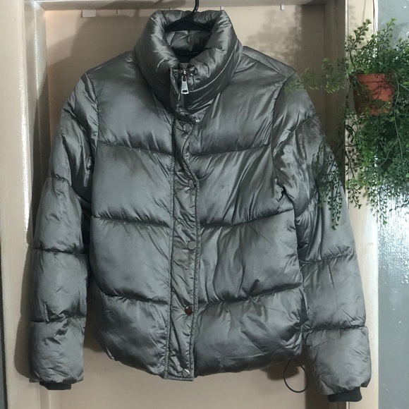 Metallic bubble coat - Picture 1 of 3